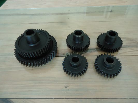 Alternative view of Types of gears